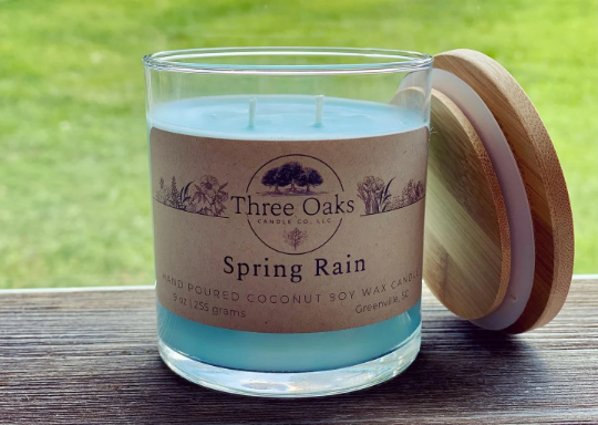 Spring Rain Candle